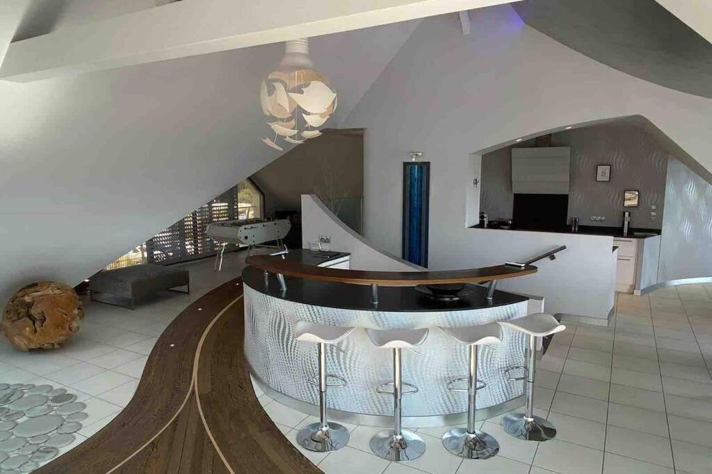 Appartement D'Exception Avec Vue Mer Gicquel Экстерьер фото