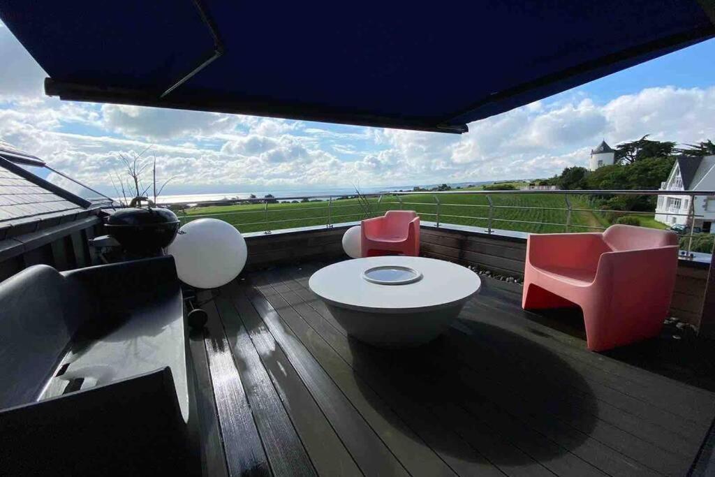 Appartement D'Exception Avec Vue Mer Gicquel Экстерьер фото