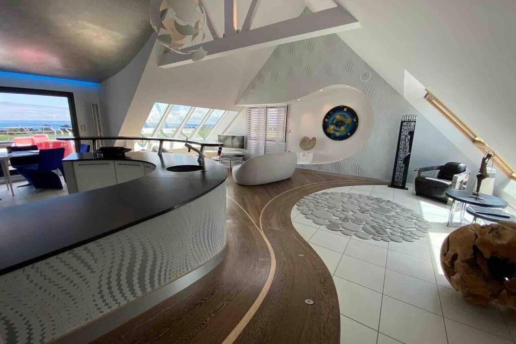 Appartement D'Exception Avec Vue Mer Gicquel Экстерьер фото